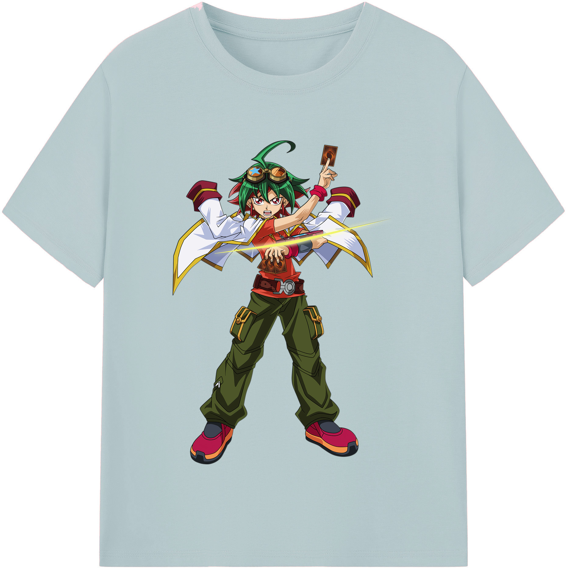 （画像用） 遊☆戯☆王 Yu-Gi-Oh! 綿100％半袖Tシャツ（フロントプリント）